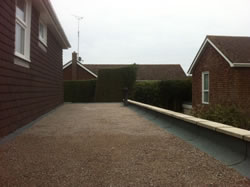 A garage roof in Eastbourne - After.